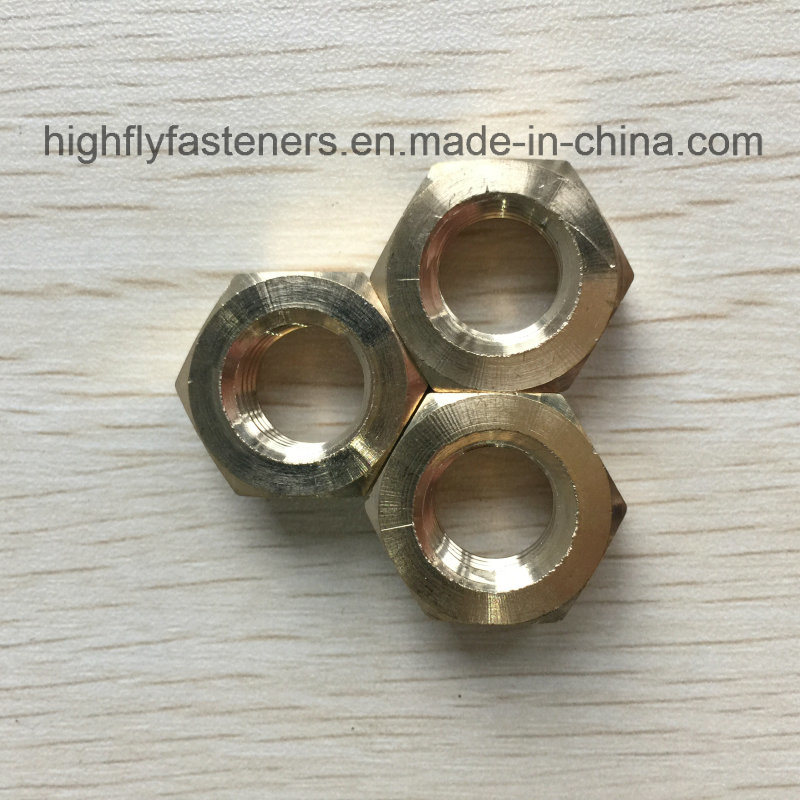 DIN 934 Brass Hex Furniture Nut