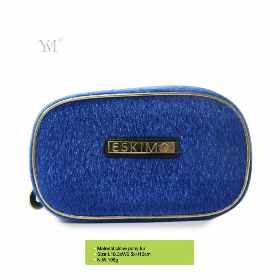 Alibaba Express Fashion Travel Felt Cosmetic Bag for Lady