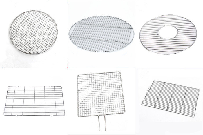 Stainless Steel Crimped Wire Mesh for BBQ Grill