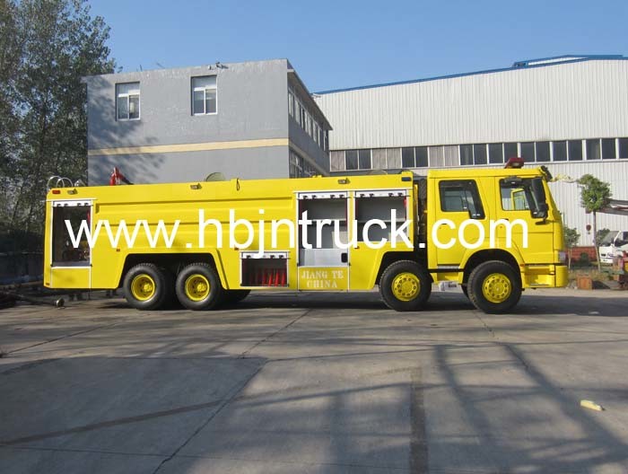 HOWO 3200 Gallons Fire Engine Pump Fire Fighting Truck