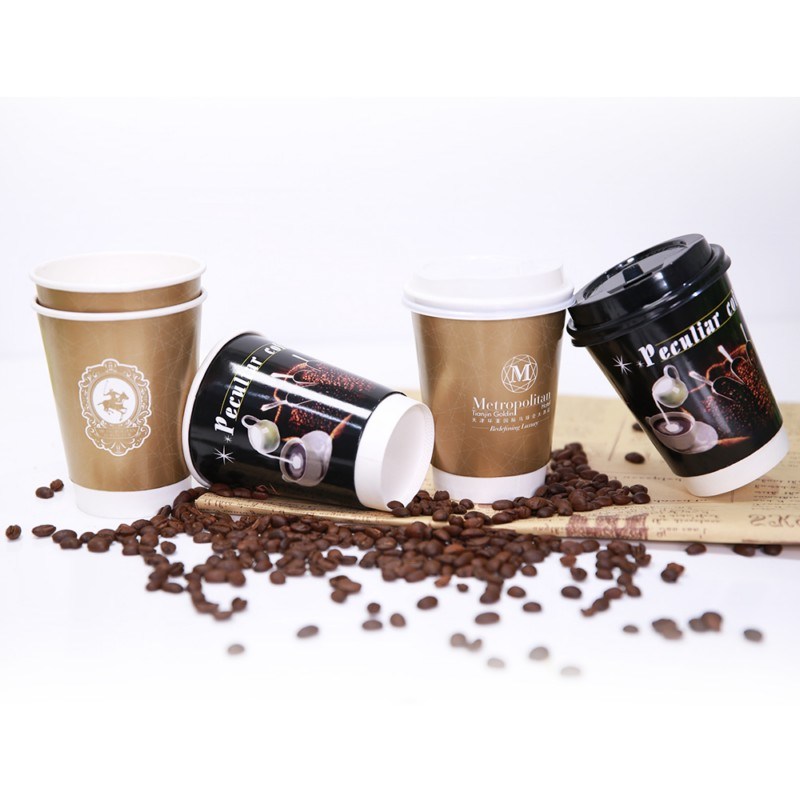 Disposable Compostable Biodegradable Paper Cold Drink Paper Cup Wholesales