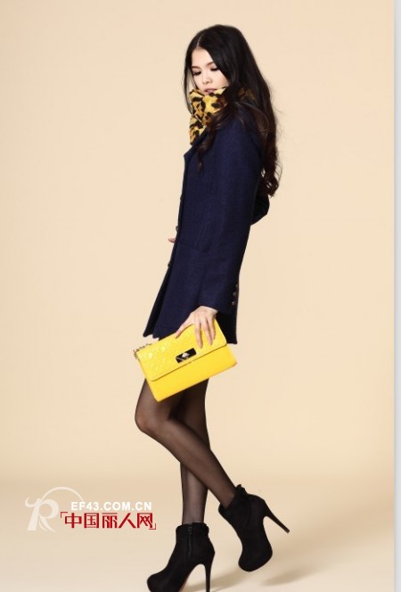 茜诗迪女装冬季欧美风大衣，打造气质女王