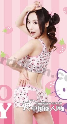 凯蒂猫内衣专属少女的瑰丽粉色旅程