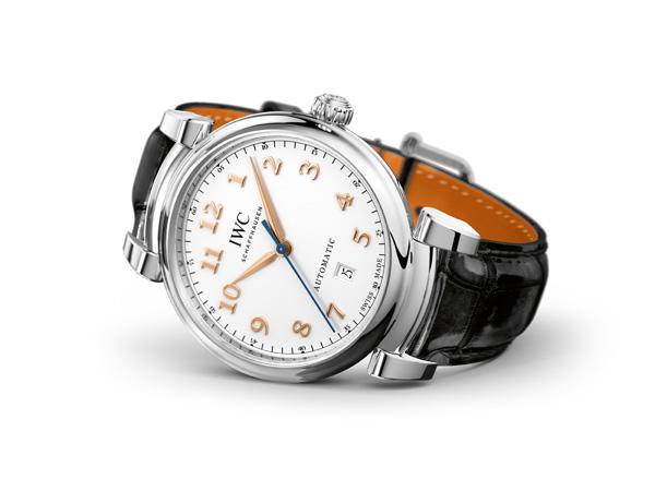 Simple charm, IWC million new Da Vinci automatic watch