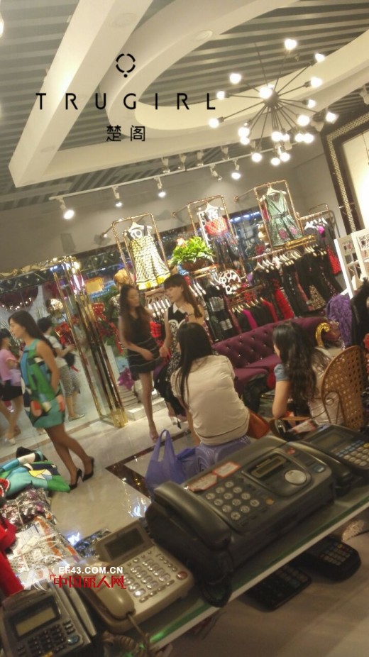 热烈祝贺TRUGIRL楚阁湖南株洲新店开张