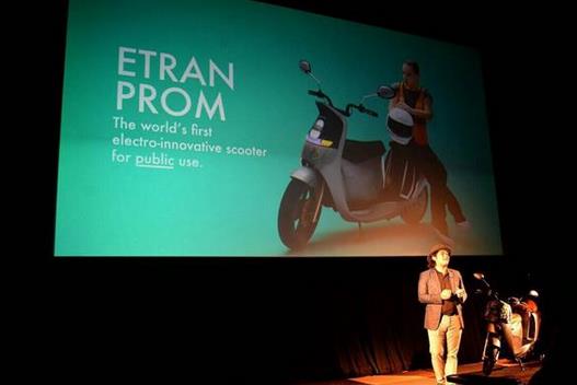 Thai Etran wants to change traffic through 3D printing electric motorcycle