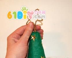 Bubble making cute christmas tree