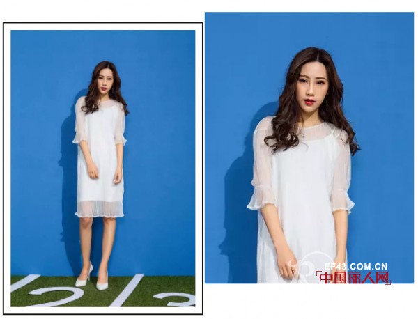 Saslax流行穿搭|穿上这条小白裙，你比女神还女神，她们都是这么说的