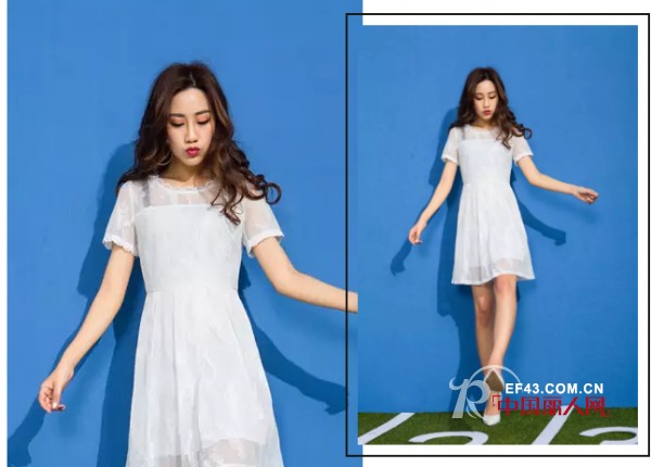 Saslax流行穿搭|穿上这条小白裙，你比女神还女神，她们都是这么说的