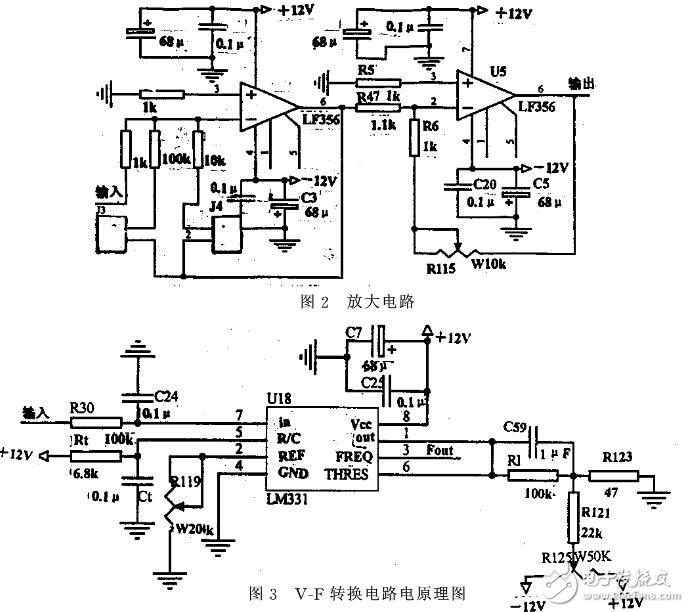 About the conversion and display circuit of laser power meter