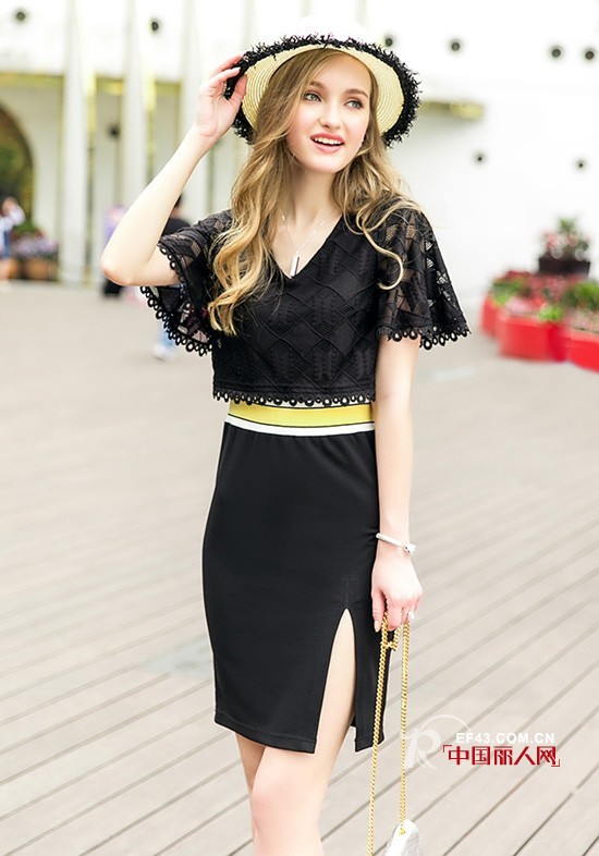 性感就是裙子要开叉 时尚女装搭配