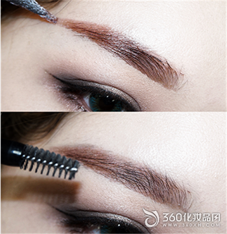 How to use eyebrow glue The correct usage diagram of eyebrow glue Eyebrow gel durability 5