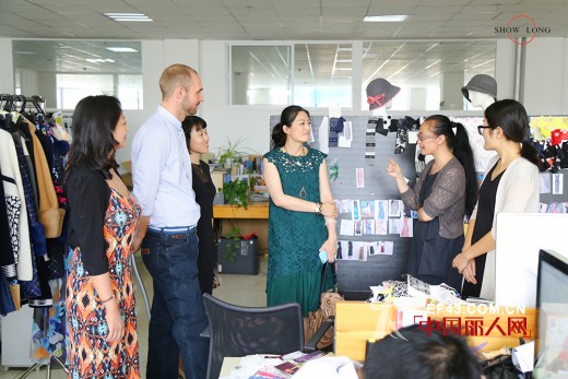 哥本哈根皮草中国区崔总一行到访舒朗