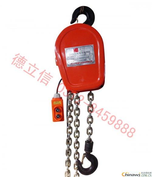 Detection of the function and performance of the electric chain hoist?