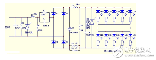 220v led light circuit diagram (three ultra-simple led power circuits)