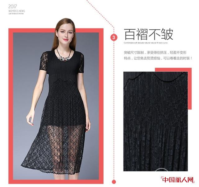 爱褶衣褶皱女装品牌厂家 百褶女装定制
