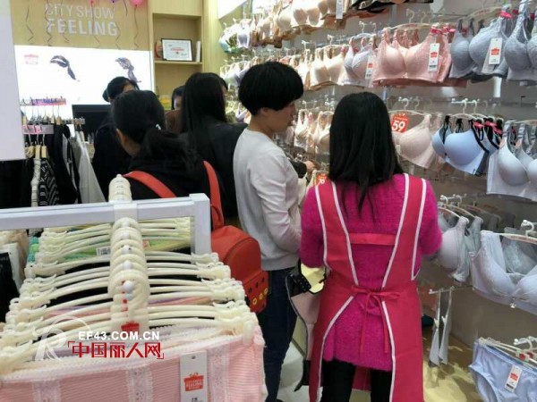 热烈祝贺都市新感觉内衣重庆璧山区新店开业业绩达到11685元
