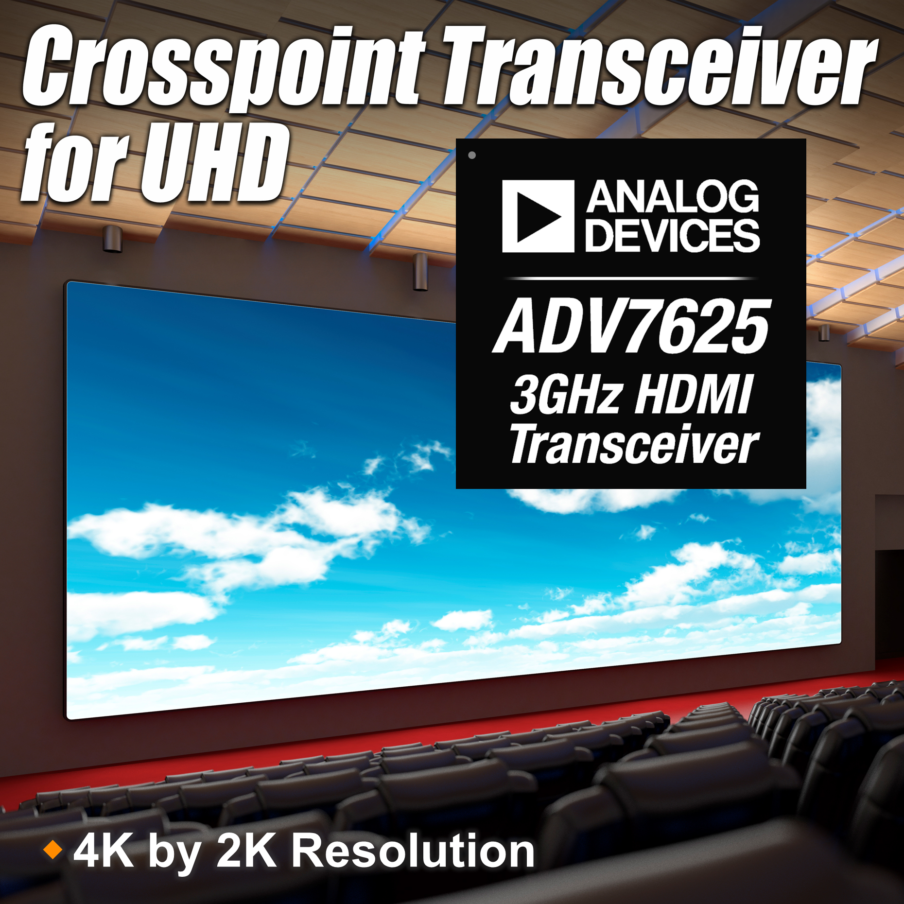 ADI launches three high-performance HDMI crosspoint transceivers