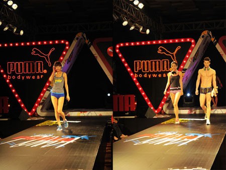 PUMA内衣2011秋冬新品发布会在沪举行