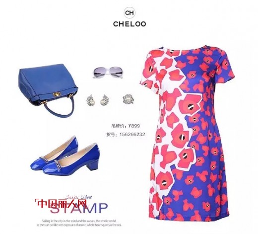 CHELOO品牌女装新品推荐：夏裙之流光溢彩