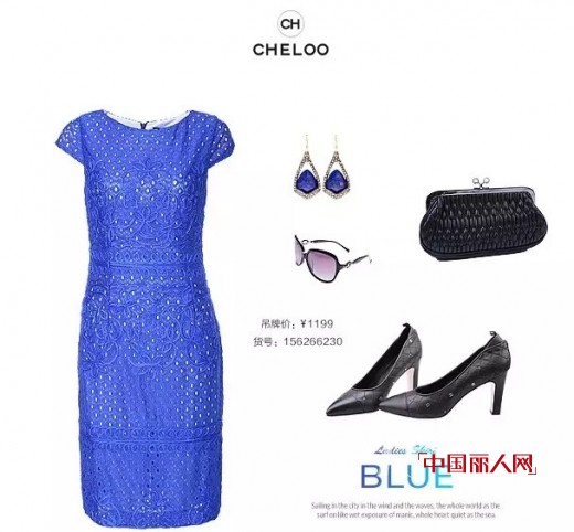 CHELOO品牌女装新品推荐：夏裙之流光溢彩