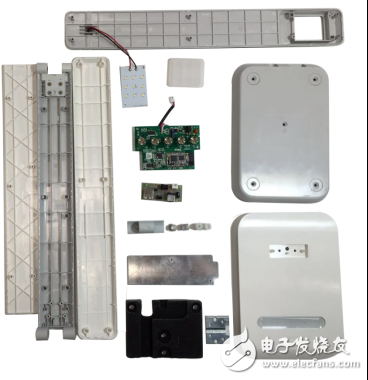 The smart desk lamp designed by double MCU, let's disassemble it together!