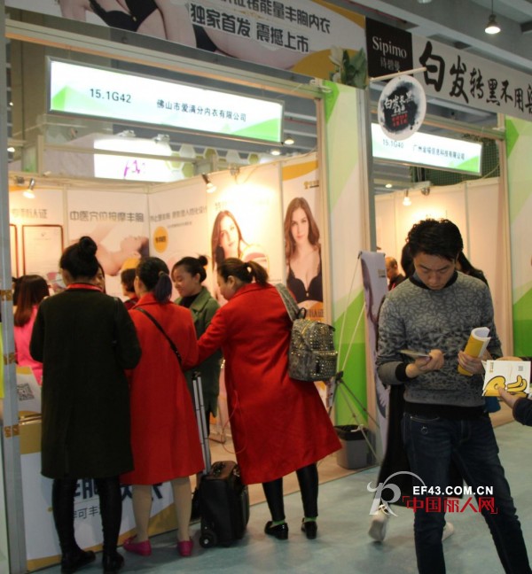 可丰满丰胸内衣一经面市，即受邀参加各大展会，人气爆棚