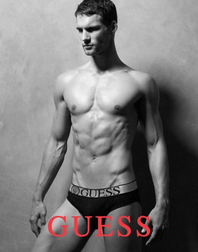 Guess 秋冬男士内衣大片