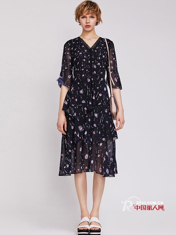 雪纺+碎花 你喜欢吗？