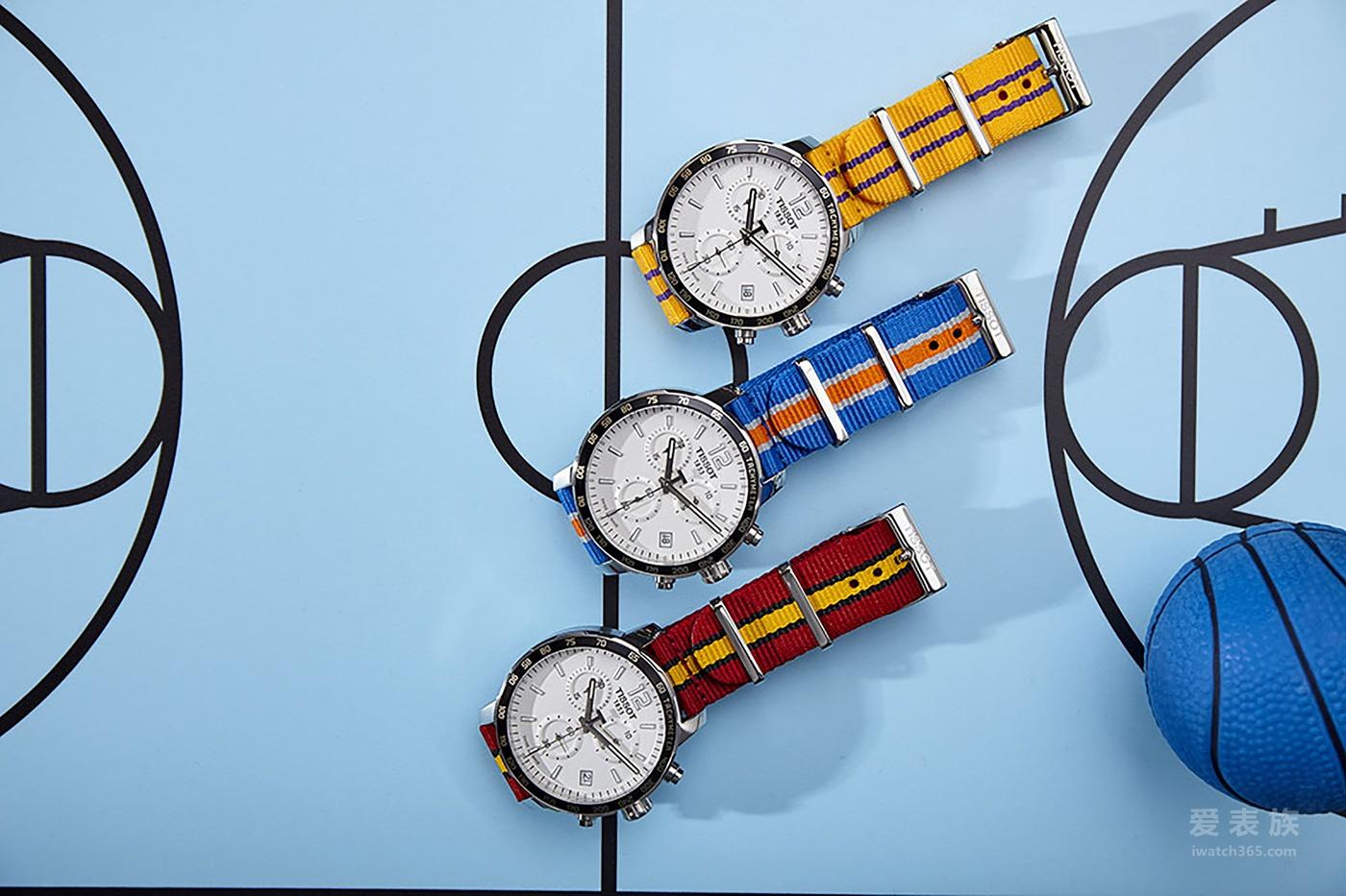 At this moment • Play color is the trend of Tissot watches colorful sports to help you show super In style