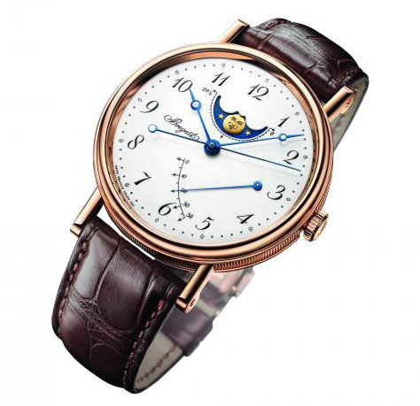 Breguet Héritage series moon phase profit and loss watch