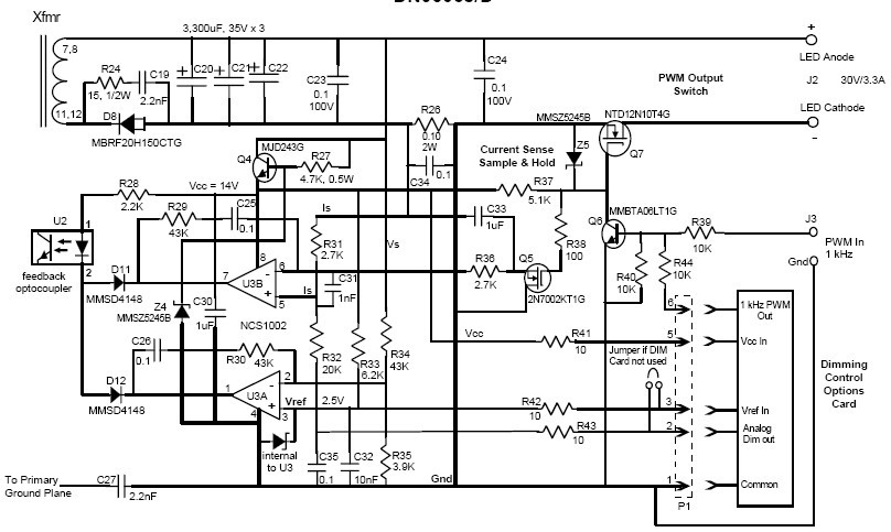 Figure 3: Secondary side schematic