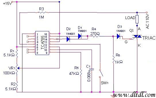 How the two-way thyristor works