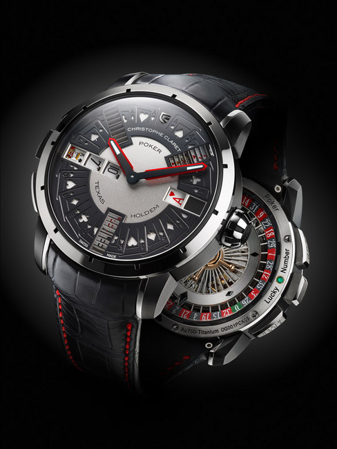 Christophe Claret Poker watch