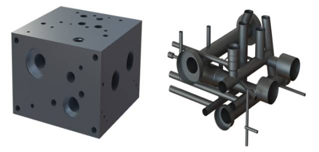 3D printing reduces hydraulic valve weight by 50%