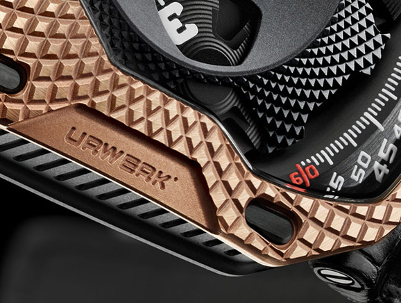 UR-105 Raging Gold watch as gold without regret