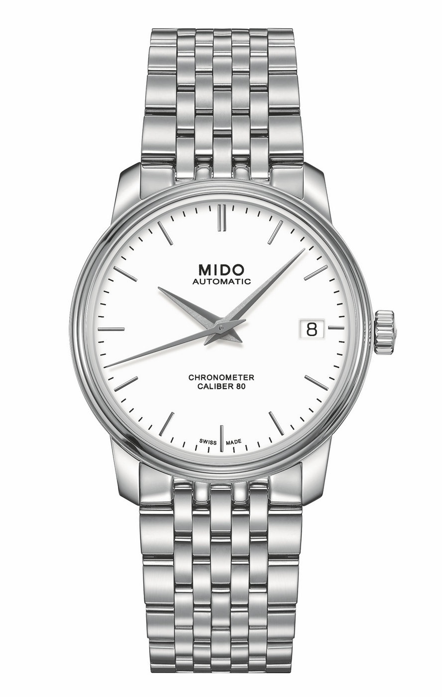 Swiss Mido Beirut Seir series watch market listed first equipped with Si Haomi Si Observatory certification Caliber 80 long kinetic energy storage watch