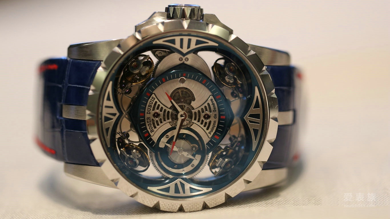 New Quartet - Roger DuPot Excalibur Series Quatour Cobalt MicroMelt watch