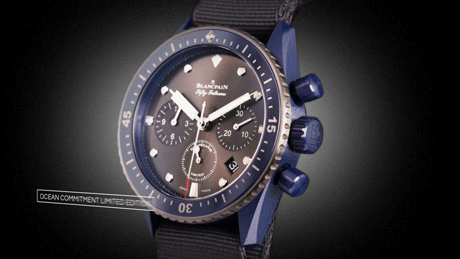 Blancpain - If you say that blue is a fantasy we will put it in your hand
