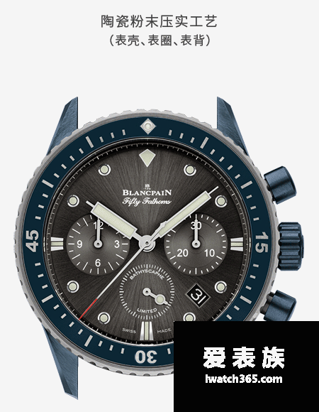 Blancpain - If you say that blue is a fantasy we will put it in your hand