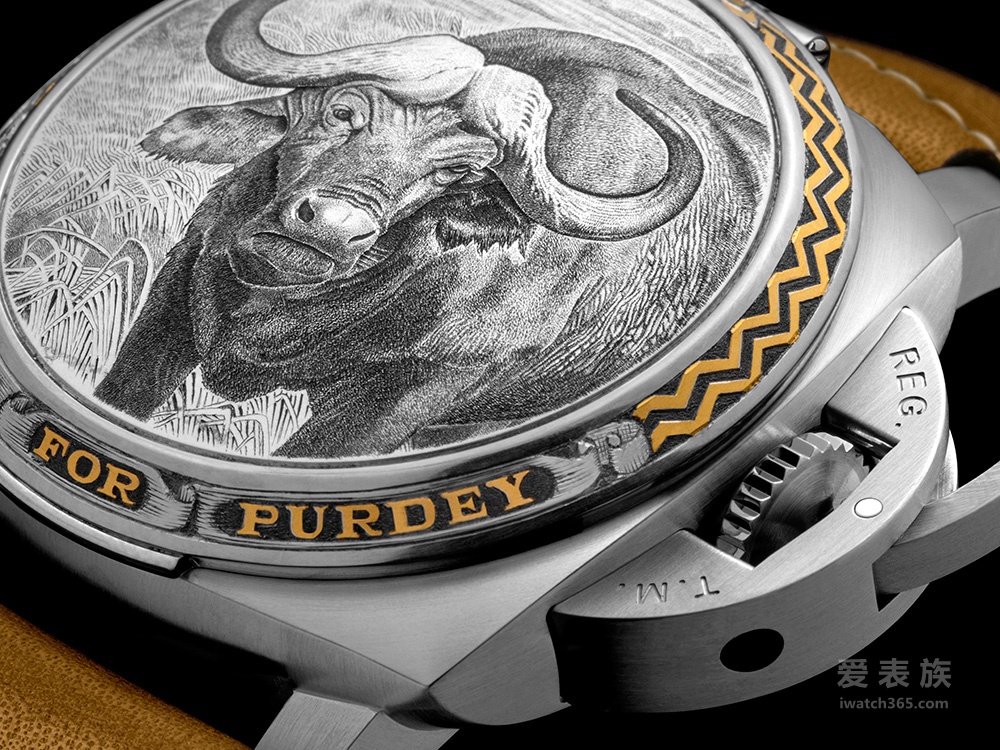 Wild Africa - Panerai Luminor 1950 Series Sealand Purdey watch