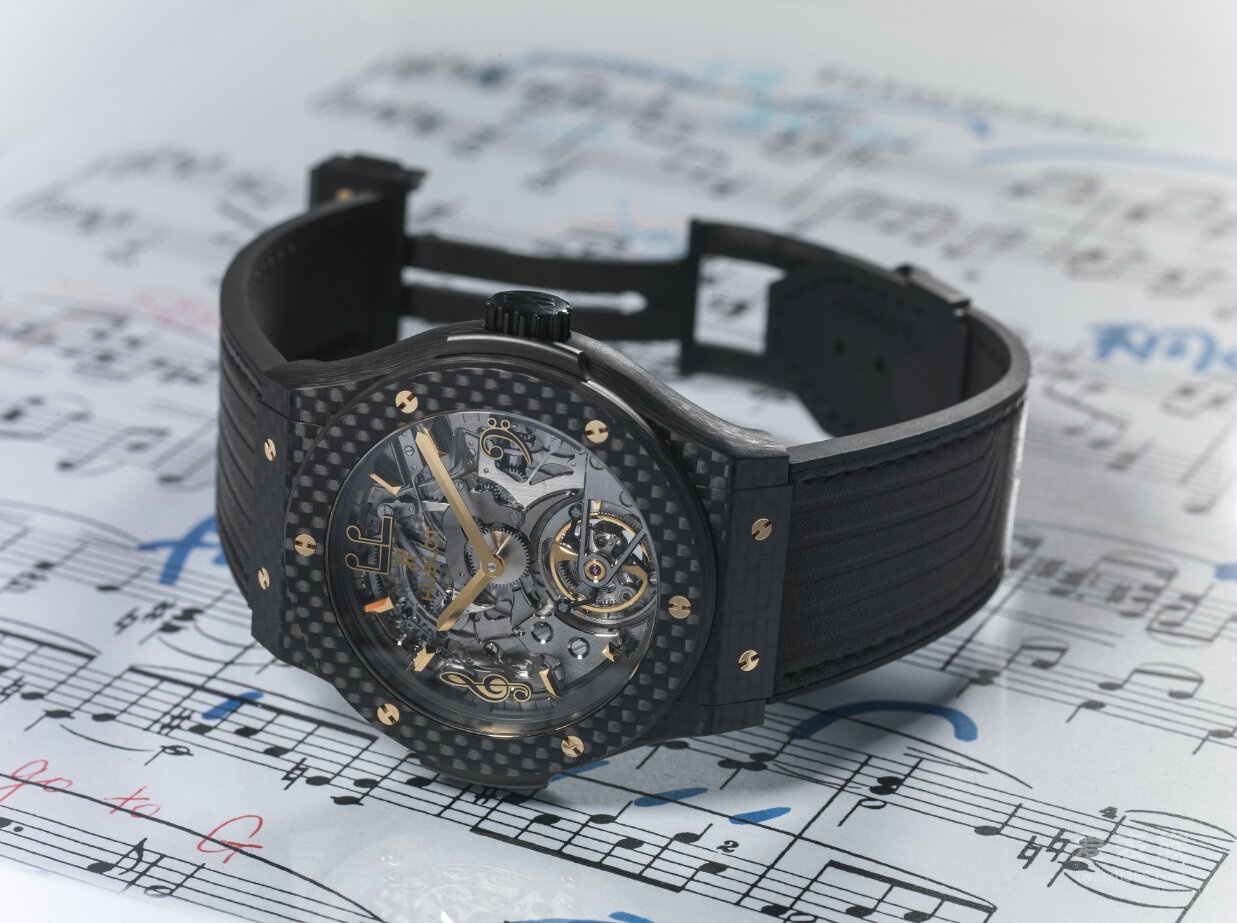 HUBLOT Hublot and Lang Lang played duo time and music officially released two Lang Lang Special Edition watch