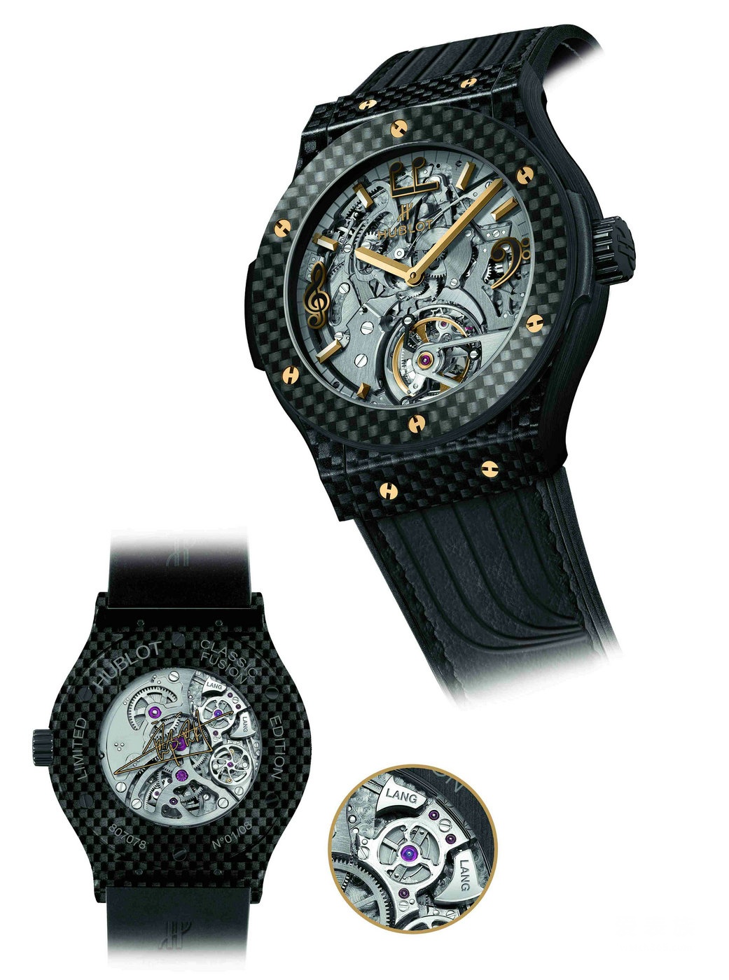 HUBLOT Hublot and Lang Lang played duo time and music officially released two Lang Lang Special Edition watch