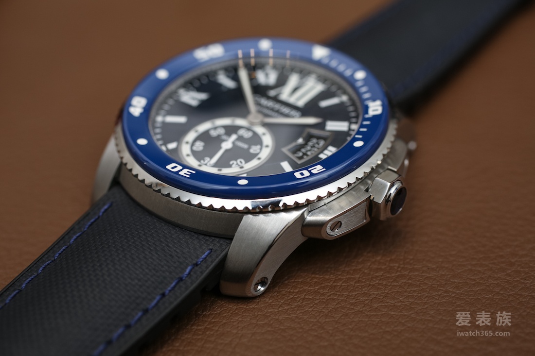 Blue Card Calendars - Cartier Caliber De Cartier series diving watch