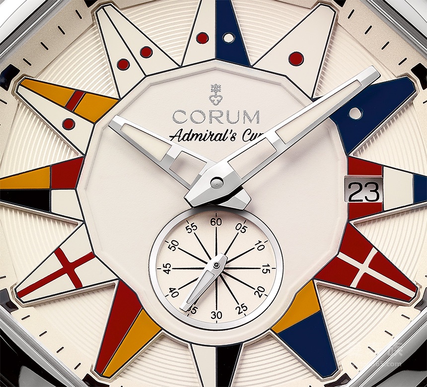 Sailing flag fluttering - Kunlun Admiral's Cup Legend 42 watch