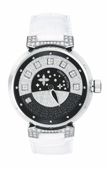 Louis Vuitton (Louis Vuitton) Tambour Spin TimeJoaillerie flying jewelry watch time