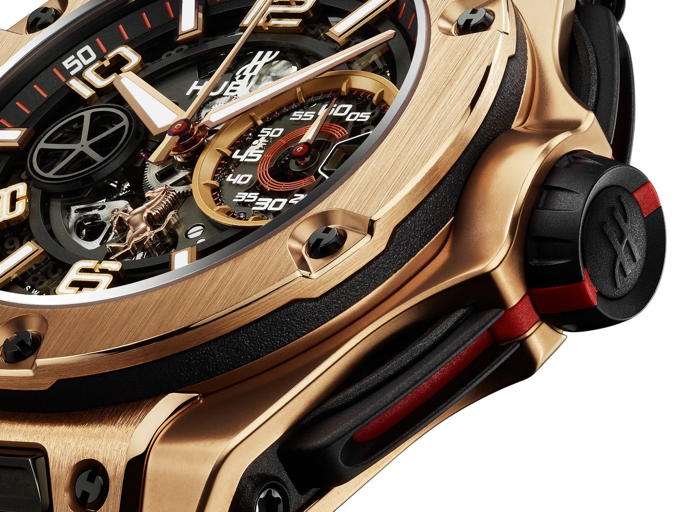 Legendary cooperation beyond the imagination HUBLOT Hublot watch the new Big Bang Ferrari watch come out