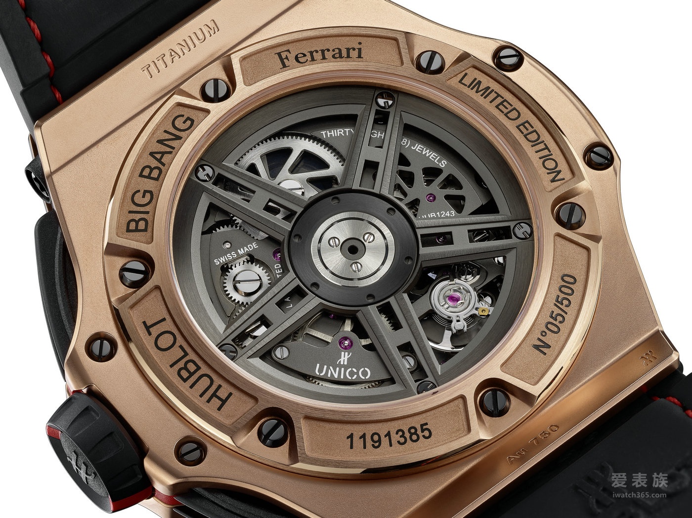Legendary cooperation beyond the imagination HUBLOT Hublot watch the new Big Bang Ferrari watch come out