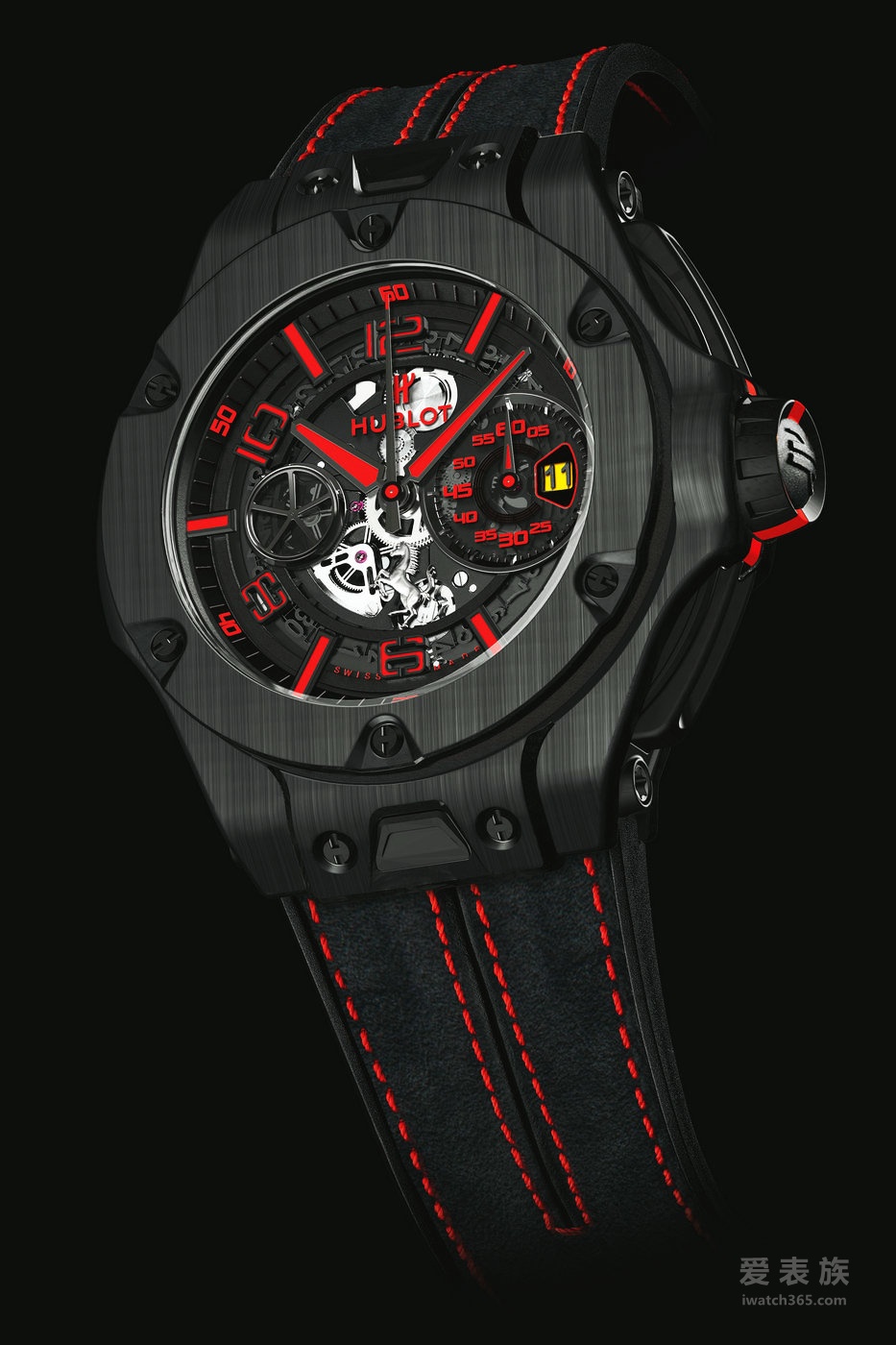 Legendary cooperation beyond the imagination HUBLOT Hublot watch the new Big Bang Ferrari watch come out