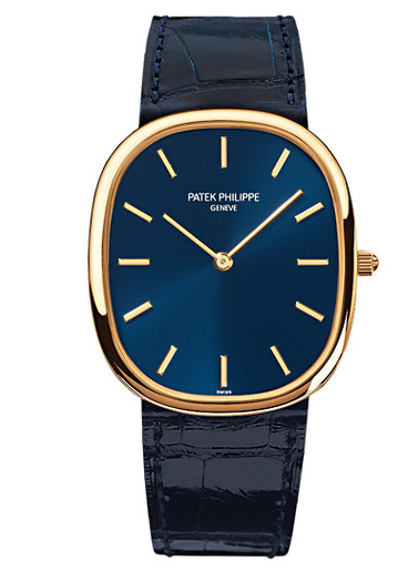 Patek Philippe Golden Ellipse series of blue gold men's watch
